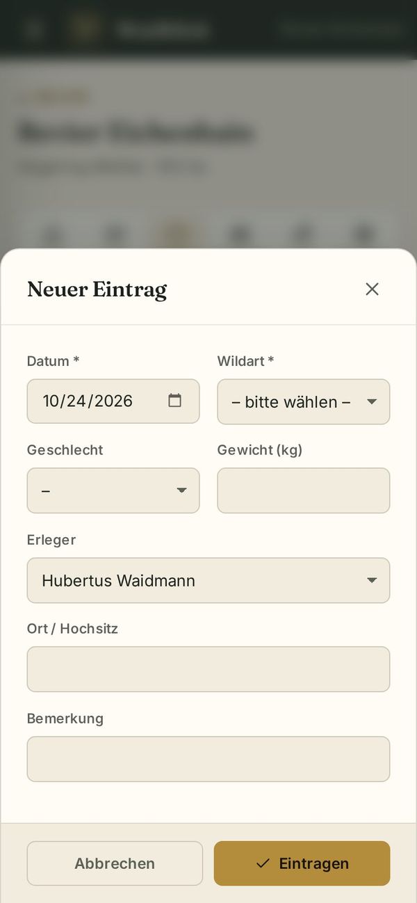 Strecke erfassen
